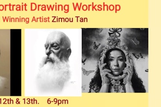 2 Day Portrait Drawing Workshop With Zimou Tan